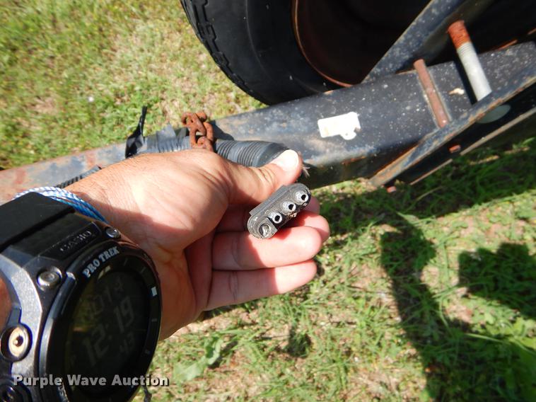 image for item EI9166 1982 Loweline aluminum flat bottom boat