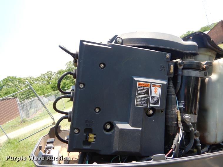 image for item EI9166 1982 Loweline aluminum flat bottom boat