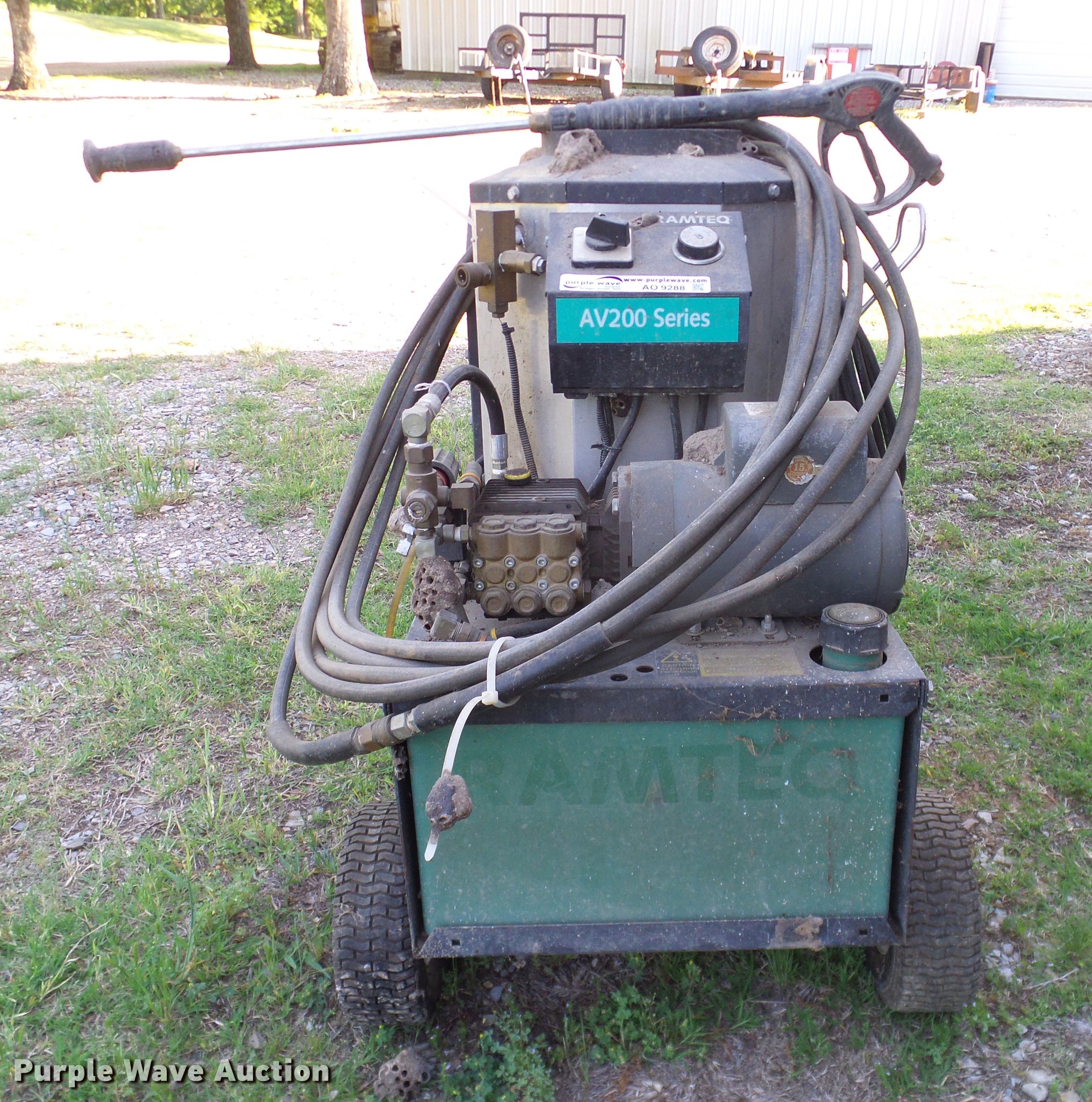 Ramteq AV2000 pressure washer in Atoka, OK Item AO9288 sold Purple Wave