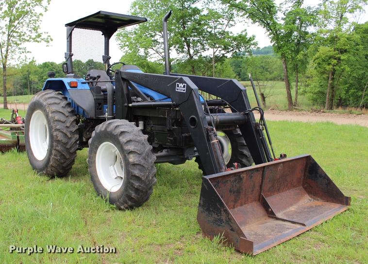 image for item BE9351 2001 New Holland TS110 MFWD tractor