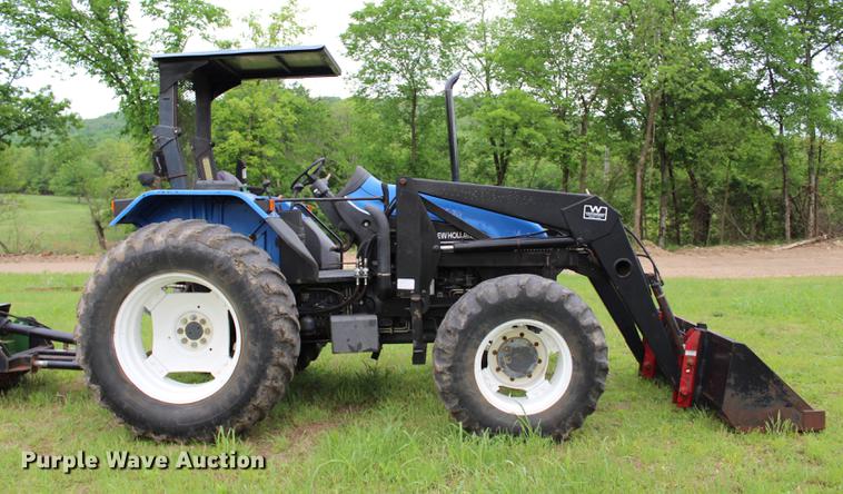 image for item BE9351 2001 New Holland TS110 MFWD tractor