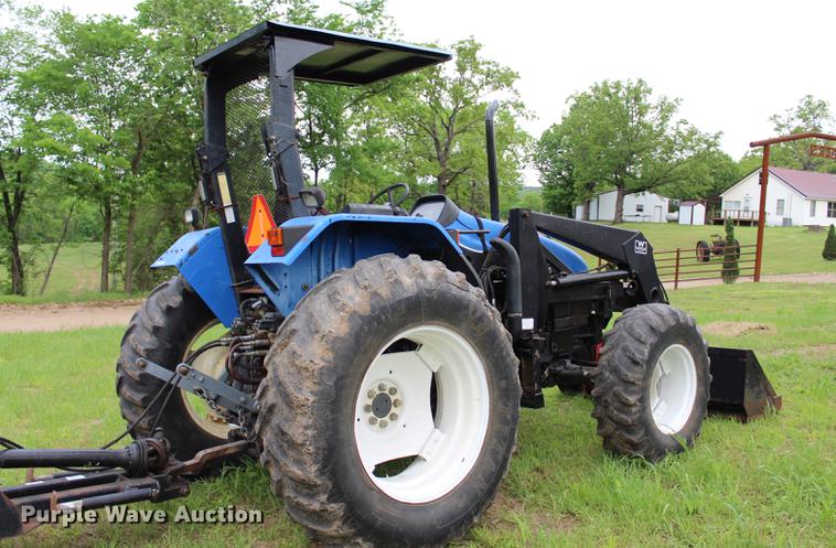 image for item BE9351 2001 New Holland TS110 MFWD tractor