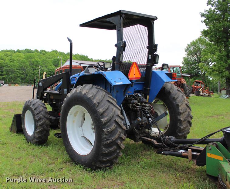 image for item BE9351 2001 New Holland TS110 MFWD tractor