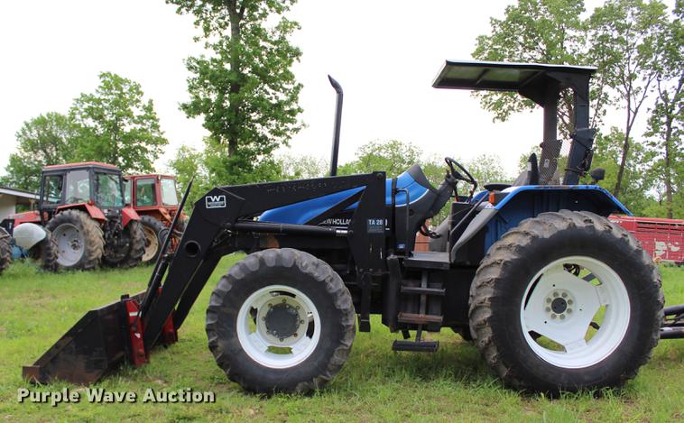 image for item BE9351 2001 New Holland TS110 MFWD tractor