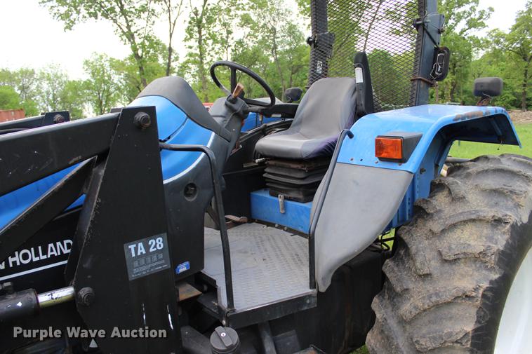 image for item BE9351 2001 New Holland TS110 MFWD tractor