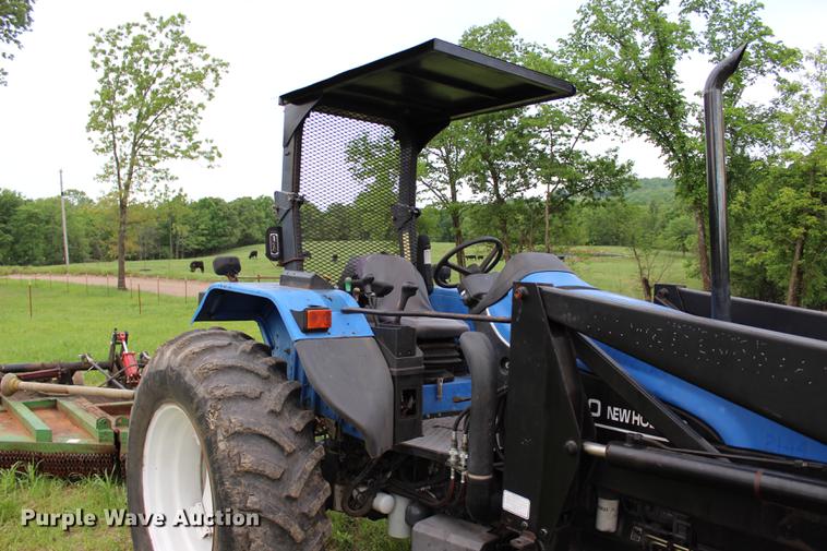 image for item BE9351 2001 New Holland TS110 MFWD tractor