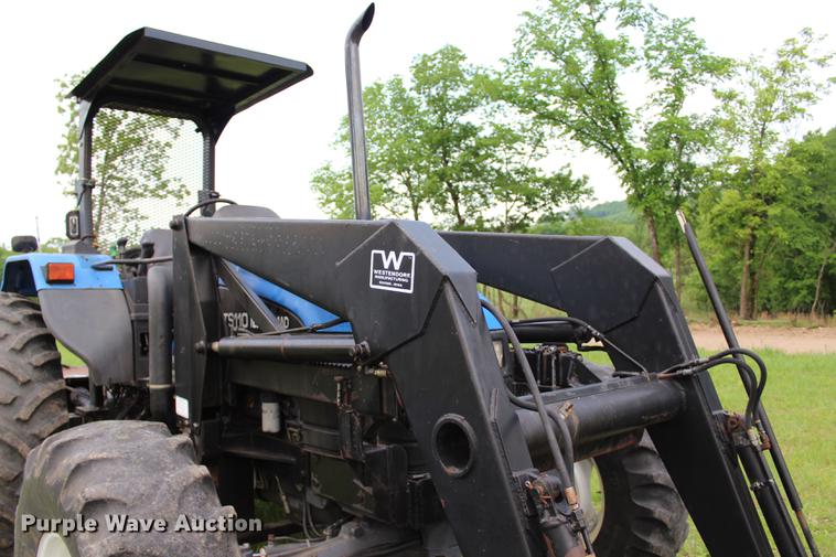 image for item BE9351 2001 New Holland TS110 MFWD tractor