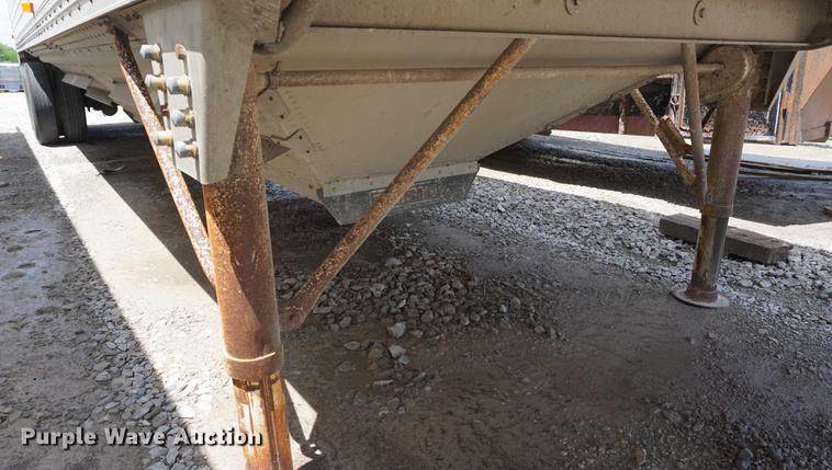 image for item DB6043 1990 Timpte double hopper bottom grain trailer