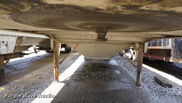 image for item DB6043 1990 Timpte double hopper bottom grain trailer