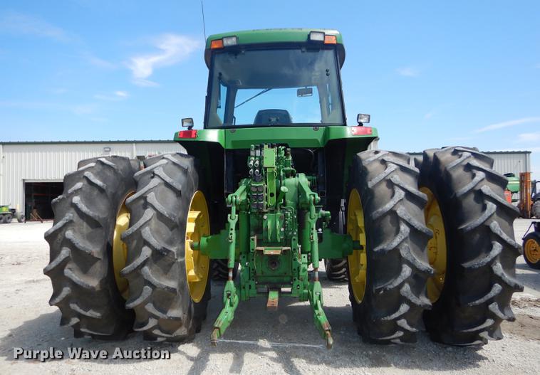 image for item DB8474 1995 John Deere 7800 MFWD tractor
