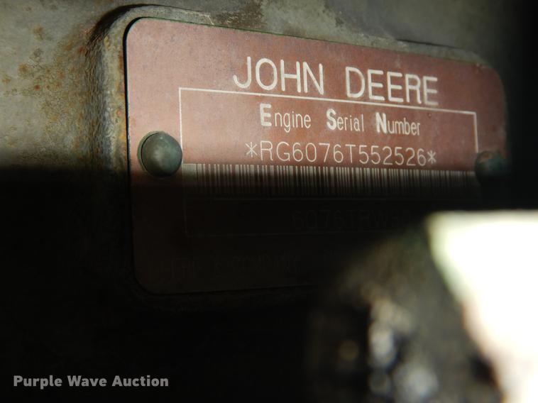 image for item DB8474 1995 John Deere 7800 MFWD tractor