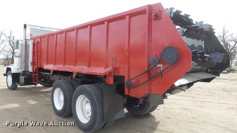 image for item DC0640 1980 Peterbilt 353S23 manure spreader truck
