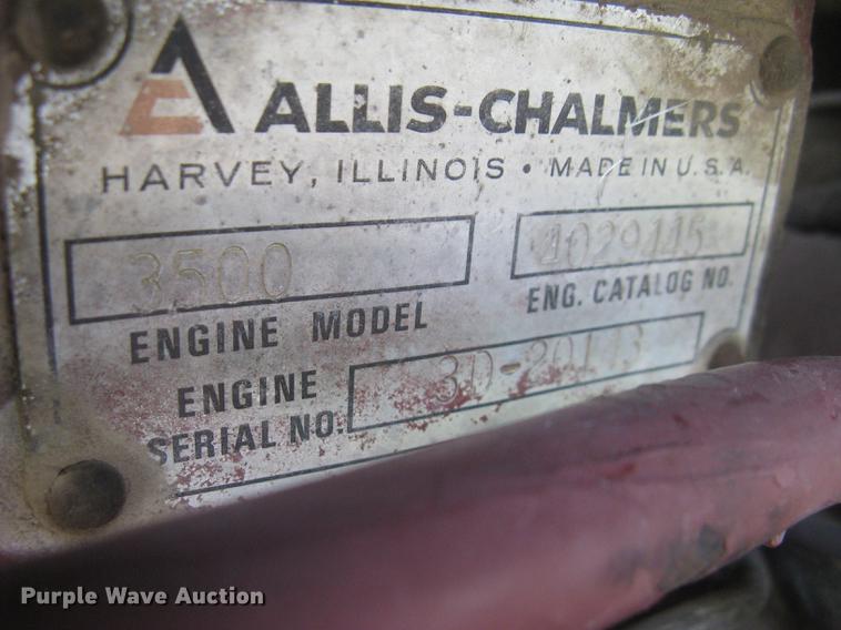 image for item DC2255 1973 Allis Chalmers 7030 tractor