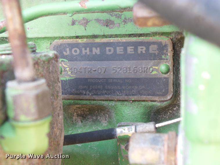 image for item DC4723 1977 John Deere 4430 tractor