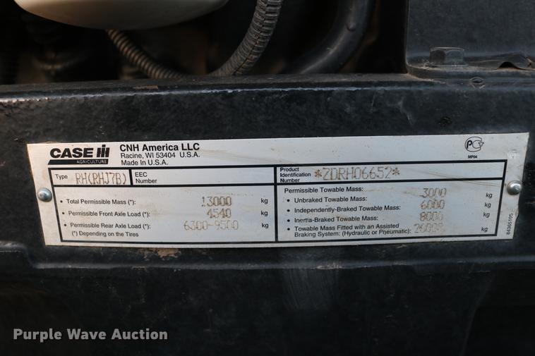 image for item DC7547 2013 Case IH Magnum 190 MFWD tractor