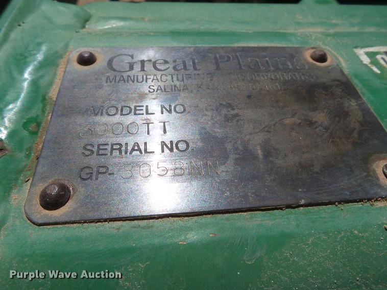 image for item DD1186 Great Plains Turbo Till 3000 Series II vertical tillage