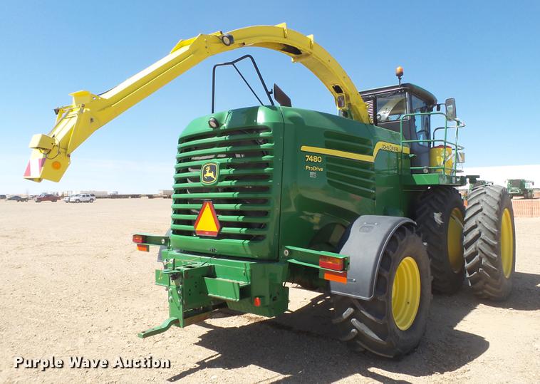 image for item DD1190 2013 John Deere 7480 forage harvester