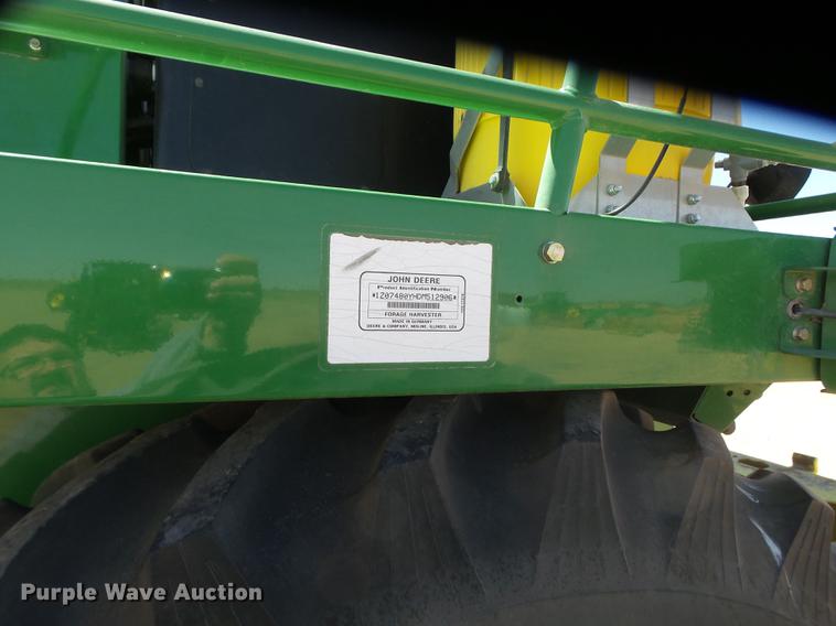 image for item DD1190 2013 John Deere 7480 forage harvester