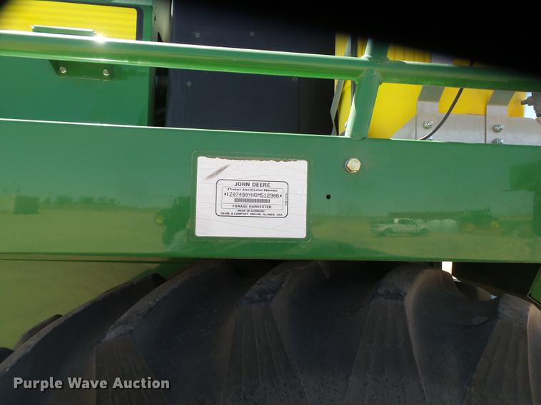 image for item DD1190 2013 John Deere 7480 forage harvester