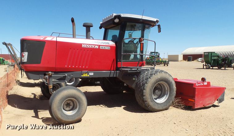 image for item DD1192 2013 Massey Ferguson WR9770 windrower