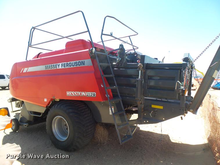 image for item DD1193 2012 Massey Ferguson 2170 large square baler