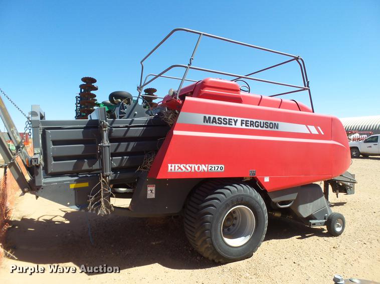 image for item DD1193 2012 Massey Ferguson 2170 large square baler