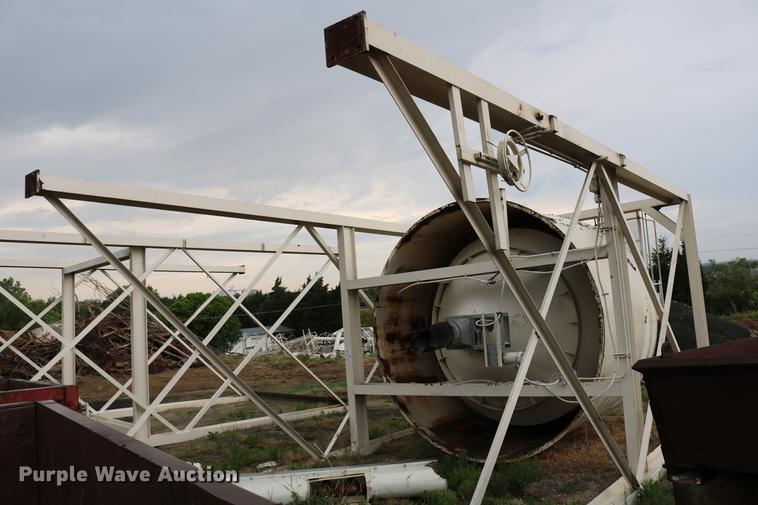 image for item DD4250 Structural steel storage bin frame with bin