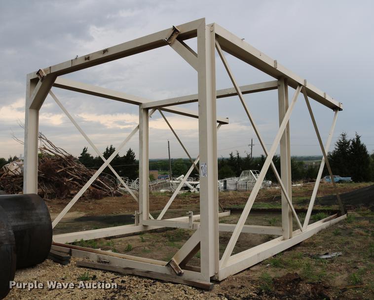 image for item DD4251 Structural steel storage bin frame