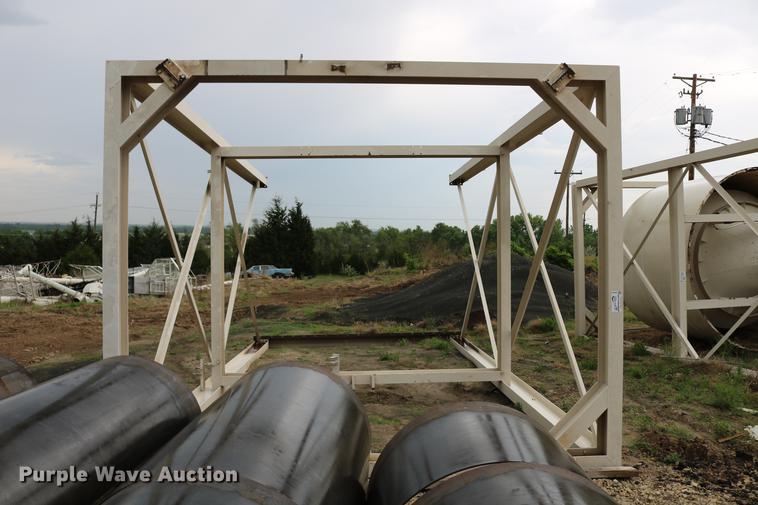 image for item DD4251 Structural steel storage bin frame