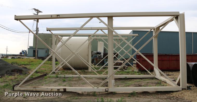 image for item DD4251 Structural steel storage bin frame