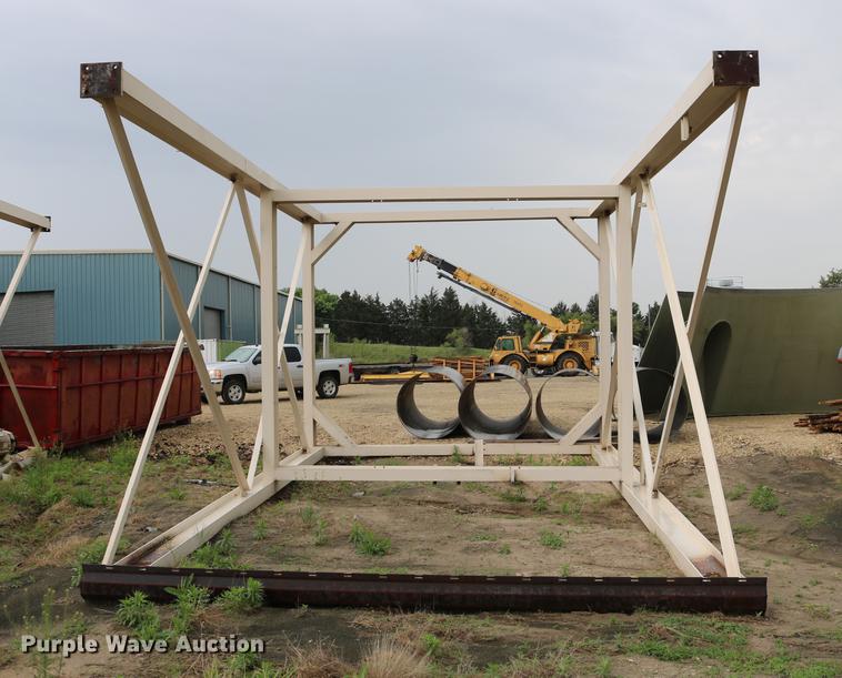 image for item DD4251 Structural steel storage bin frame