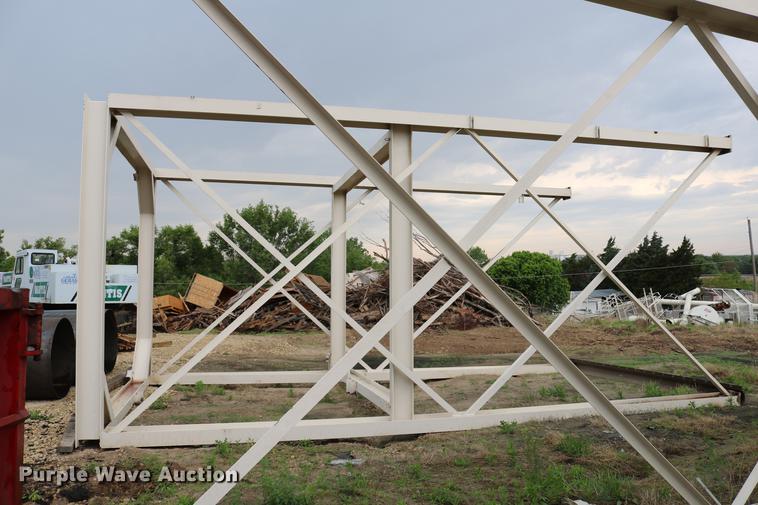 image for item DD4251 Structural steel storage bin frame