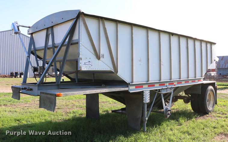 image for item DD8789 1979 Doonan single hopper bottom grain trailer