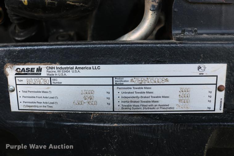 image for item DD8791 2014 Case IH Magnum 220 MFWD tractor