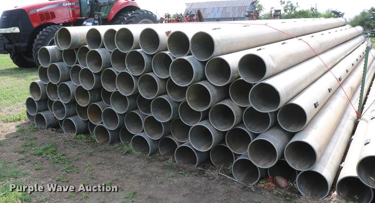 image for item DD8792 (68) aluminum flood irrigation pipes