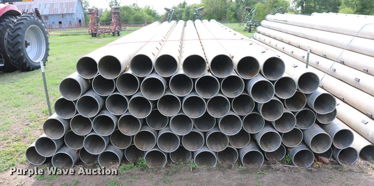 image for item DD8792 (68) aluminum flood irrigation pipes