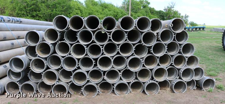 image for item DD8792 (68) aluminum flood irrigation pipes
