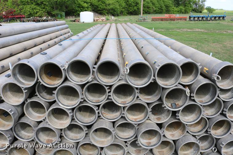 image for item DD8792 (68) aluminum flood irrigation pipes