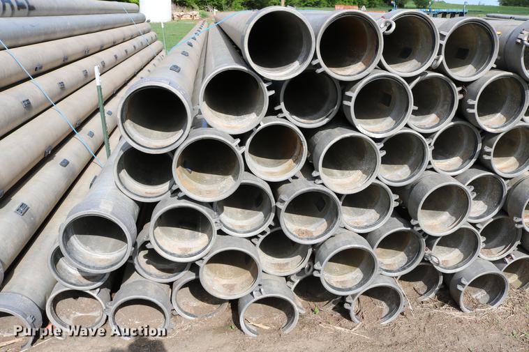 image for item DD8792 (68) aluminum flood irrigation pipes