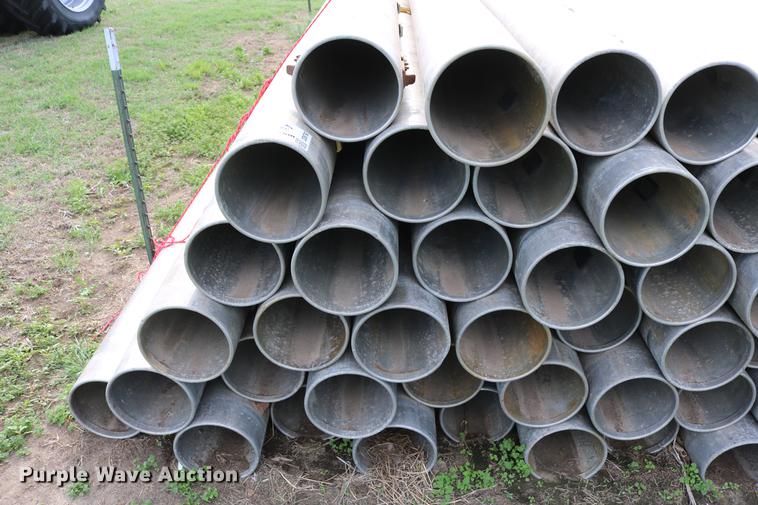 image for item DD8792 (68) aluminum flood irrigation pipes