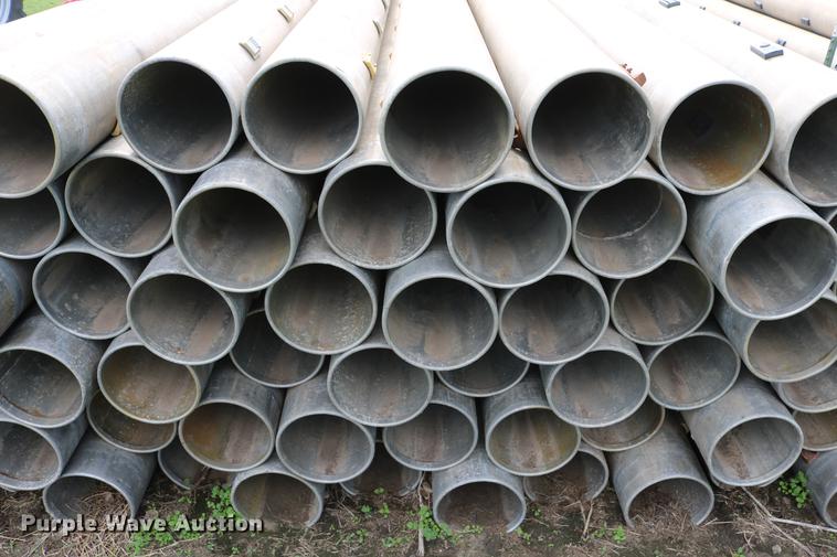image for item DD8792 (68) aluminum flood irrigation pipes