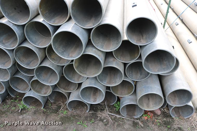 image for item DD8792 (68) aluminum flood irrigation pipes