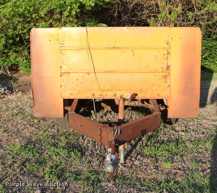 image for item DD8806 Stahl utility bed trailer