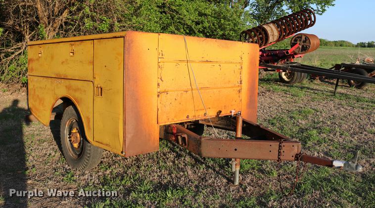 image for item DD8806 Stahl utility bed trailer