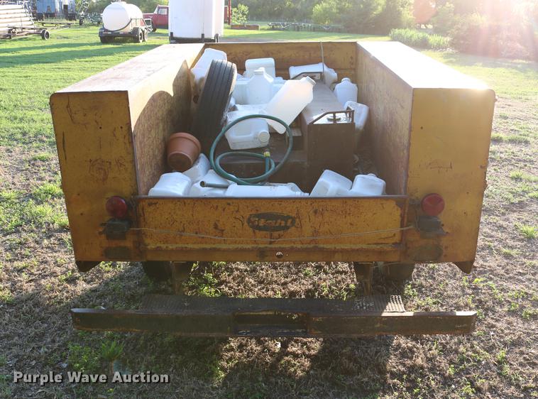 image for item DD8806 Stahl utility bed trailer