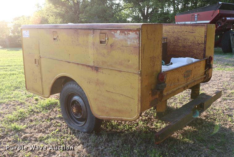 image for item DD8806 Stahl utility bed trailer