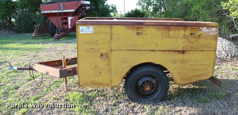 image for item DD8806 Stahl utility bed trailer