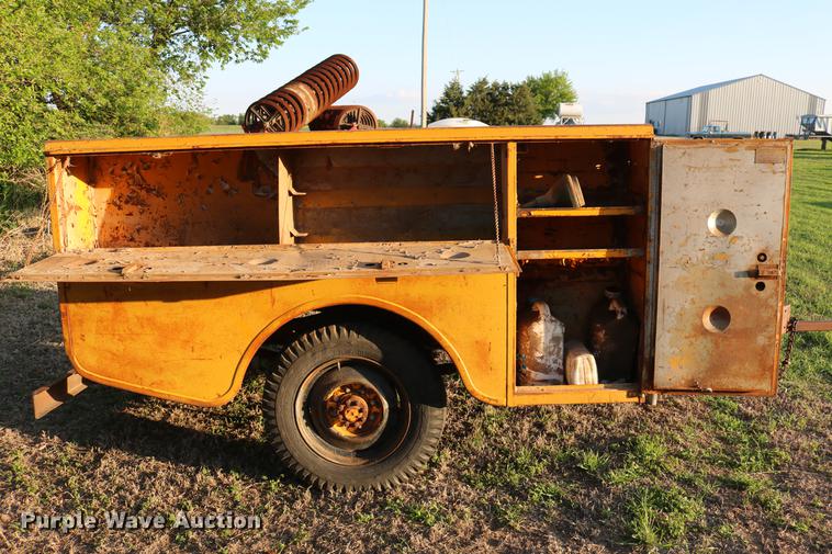 image for item DD8806 Stahl utility bed trailer