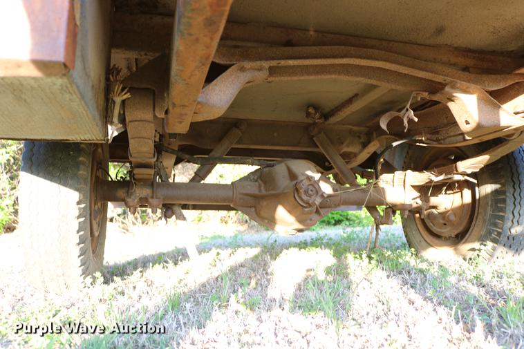 image for item DD8806 Stahl utility bed trailer