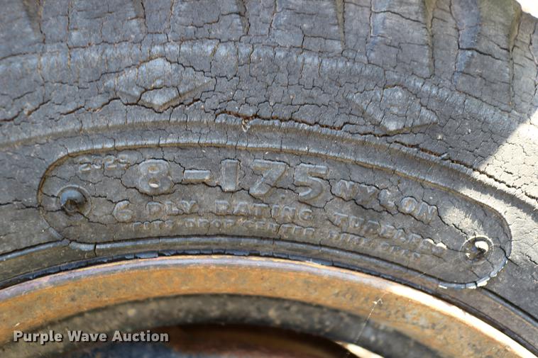 image for item DD8806 Stahl utility bed trailer